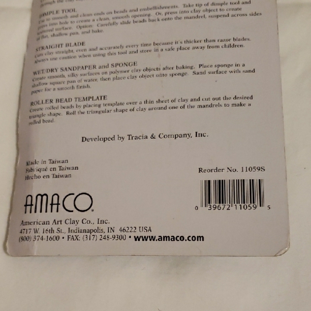 Amaco Bead Making Tools Set - Picture 2 of 3